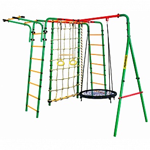 Спортивно-игровой комплекс Kampfer Kindisch, гнездо большое синее (Kampfer, Kindisch_Гнездо большое синее)